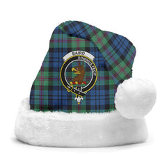 Clan Baird Ancient Tartan Crest Christmas Santa Hat HM39 Baird Ancient Tartan Tartan Santa Hat