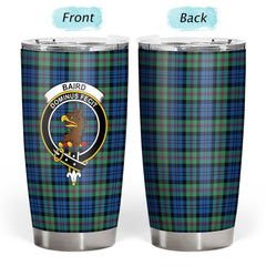 Clan Baird Ancient Tartan Crest Tumbler JZ85 Clan Baird Tartan Today