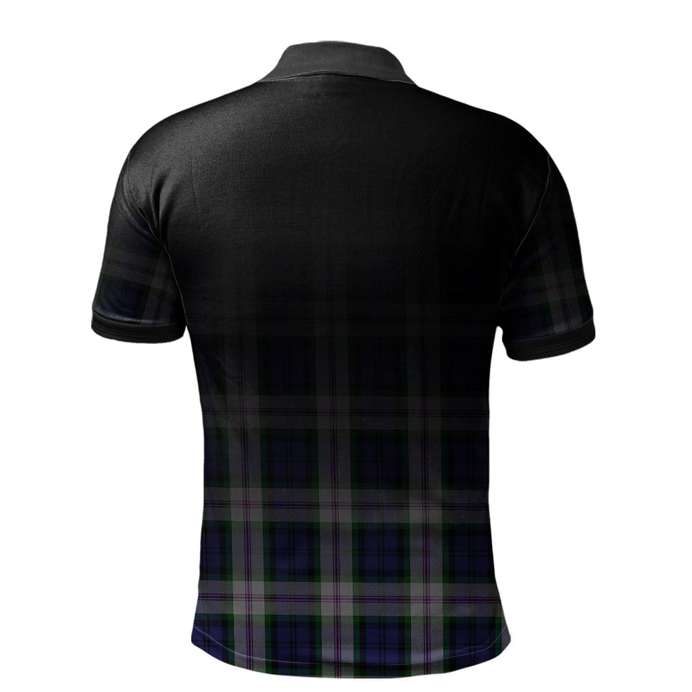 Clan Baird Dress Tartan Polo Shirt - Alba Celtic Style CH82 Baird Dress Tartan Tartan Polo