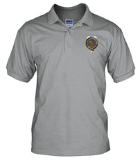 Clan Baird Family Crest Polo Shirt - VS ZR97 Baird Family Tartan - VS Tartan Polo