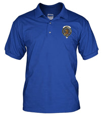 Clan Baird Family Crest Polo Shirt - VS ZR97 Baird Family Tartan - VS Tartan Polo