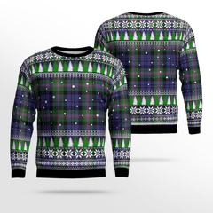 Clan Baird Modern Tartan Christmas Ugly Sweater YK58 Baird Modern Tartan Tartan Ugly Sweater