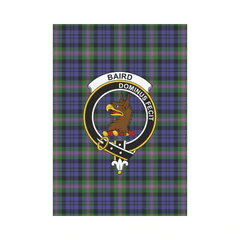 Clan Baird Modern Tartan Crest Garden Flag ID77 Clan Baird Tartan Today
