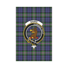 Clan Baird Modern Tartan Crest Garden Flag ID77 Clan Baird Tartan Today