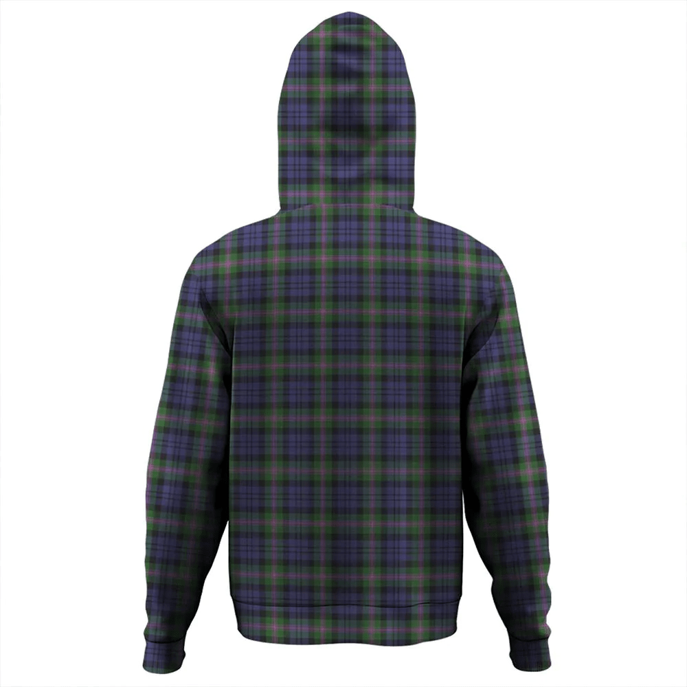 Clan Baird Modern Tartan Hoodie Crest SAY2F7MP-1 Baird Modern Tartan Hoodies