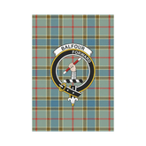 Clan Balfour Blue Tartan Crest Garden Flag JI80 Clan Balfour Tartan Today