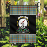 Clan Balfour Blue Tartan Crest Garden Flag - Welcome SR91 Clan Balfour Tartan Today