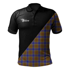 Clan Balfour Modern Clan - Military Polo Shirt QT75 Balfour Modern Tartan Tartan Polo