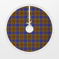 Clan Balfour Modern Tartan Christmas Tree Skirt YD21 Balfour Modern Tartan Tartan Christmas