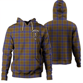 Clan Balfour Modern Tartan Hoodie Crest LR6WECTD-1 Balfour Modern Tartan Hoodies