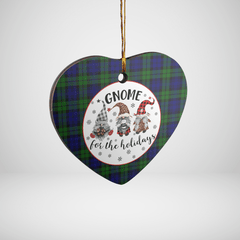 Clan Bannatyne 2 Tartan Gnome Heart Ceramic Ornament XB77 Bannatyne 2 Tartan Gnome Tartan Christmas