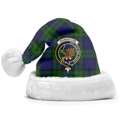 Clan Bannatyne Tartan Crest Christmas Santa Hat LL13 Bannatyne Tartan Tartan Santa Hat
