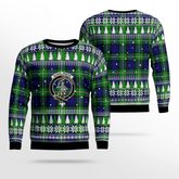 Clan Bannerman Crest Tartan Christmas Ugly Sweater YH17 Bannerman Crest Tartan Tartan Ugly Sweater