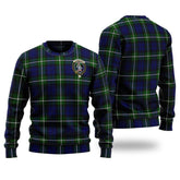 Clan Bannerman Tartan Christmas Ugly Sweater CA69 Bannerman Tartan Tartan Sweater