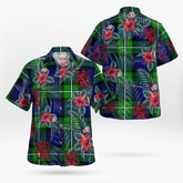 Clan Bannerman Tartan Scottish Lion Hawaiian Shirt UH36 Bannerman Tartan Tartan Hawaii Shirt