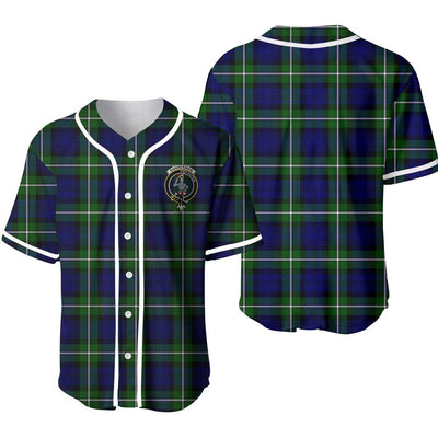 Clan Bannerman Tartan Unisex Baseball Jersey