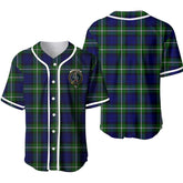 Clan Bannerman Tartan Unisex Baseball Jersey NU76GW45 Clan Bannerman Tartan Today