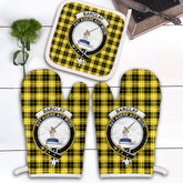 Clan Barclay Dress Modern Tartan Crest Oven Mitt And Pot Holder (2 Oven Mitts + 1 Pot Holder) FU52 Clan Barclay Tartan Today