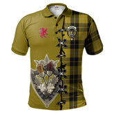 Clan Barclay Dress Tartan Polo Shirt - Lion Rampant And Celtic Thistle Style GQ23 Barclay Dress Tartan Tartan Polo