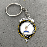 Clan Barclay Tartan Crest Keychain RI96 Clan Barclay Tartan Today