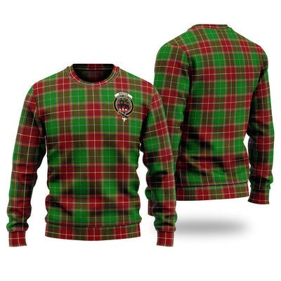 Clan Baxter Modern Tartan Christmas Ugly Sweater RD46