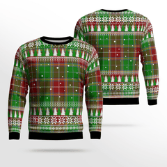 Clan Baxter Modern Tartan Christmas Ugly Sweater ZE66 Baxter Modern Tartan Tartan Ugly Sweater