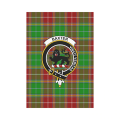 Clan Baxter Modern Tartan Crest Garden Flag HV58 Clan Baxter Tartan Today