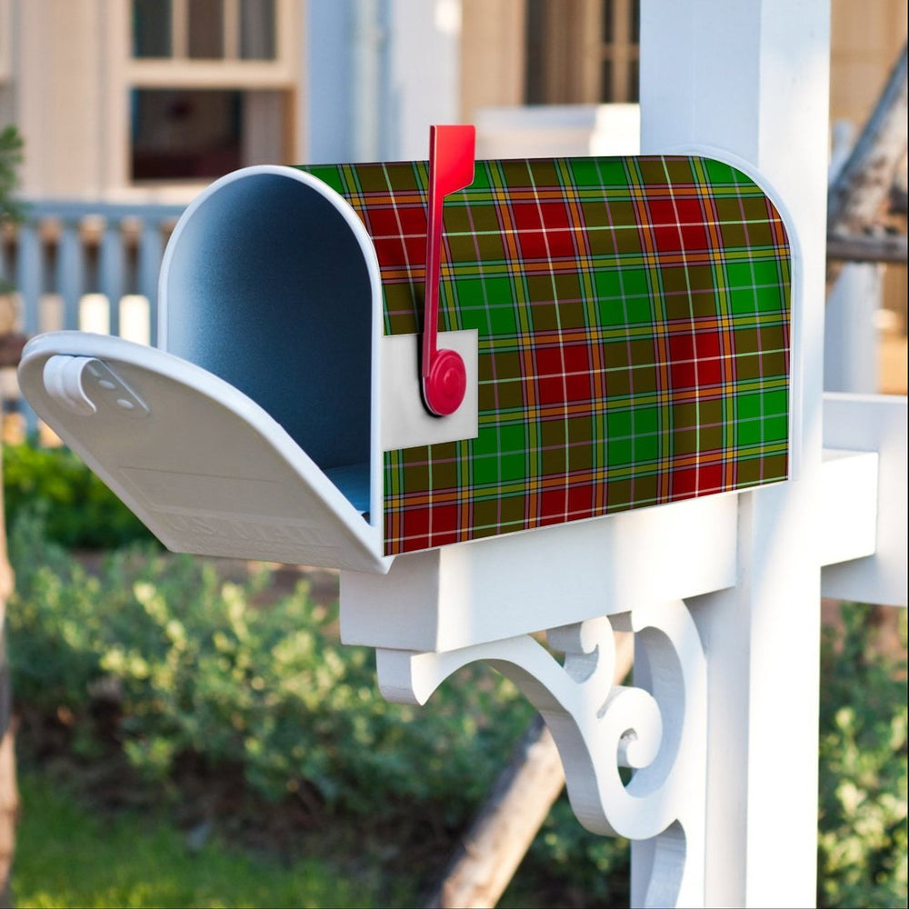 Clan Baxter Modern Tartan Crest Mailbox MH23 Clan Baxter Tartan Today