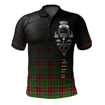 Clan Baxter Modern Tartan Polo Shirt - Alba Celtic Style