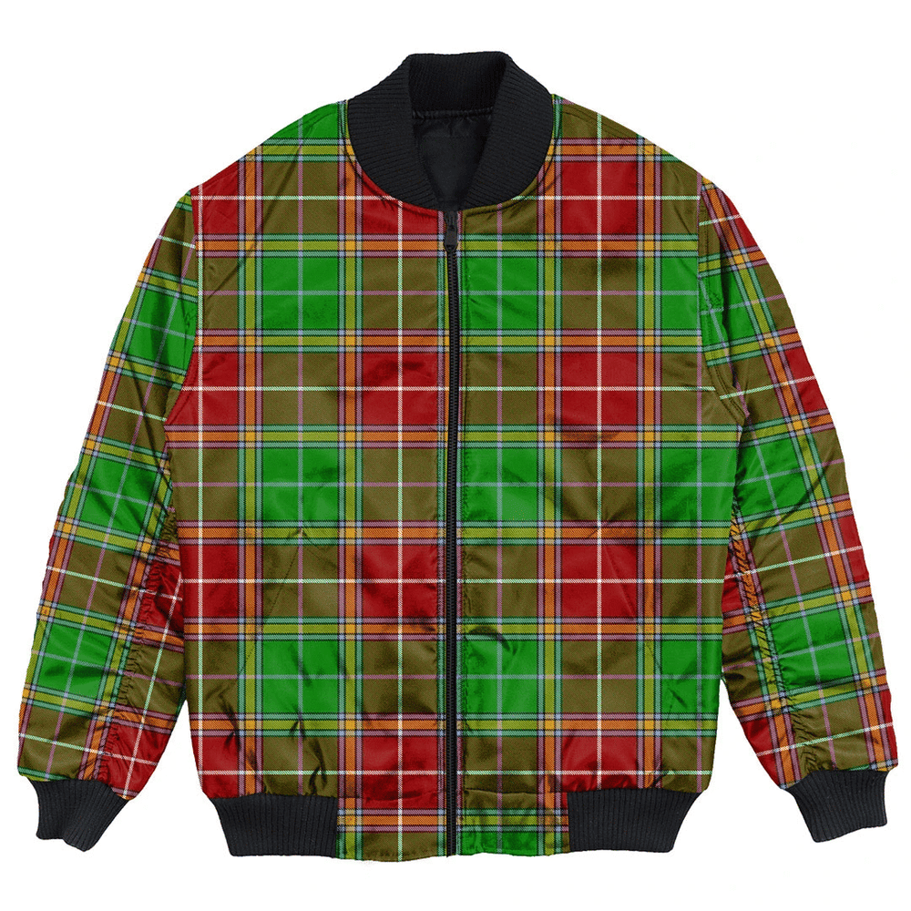 Clan Baxter Tartan Clan Bomber Jacket LZ66 Baxter Tartan Tartan Bomber Jacket