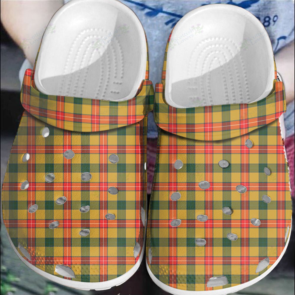 Clan Baxter Tartan Clogs Classic QP12 Baxter Tartan Tartan Today