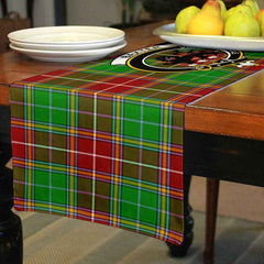 Clan Baxter Tartan Crest Table Runner Cotton HC58 Baxter Tartan Tartan Table Runner