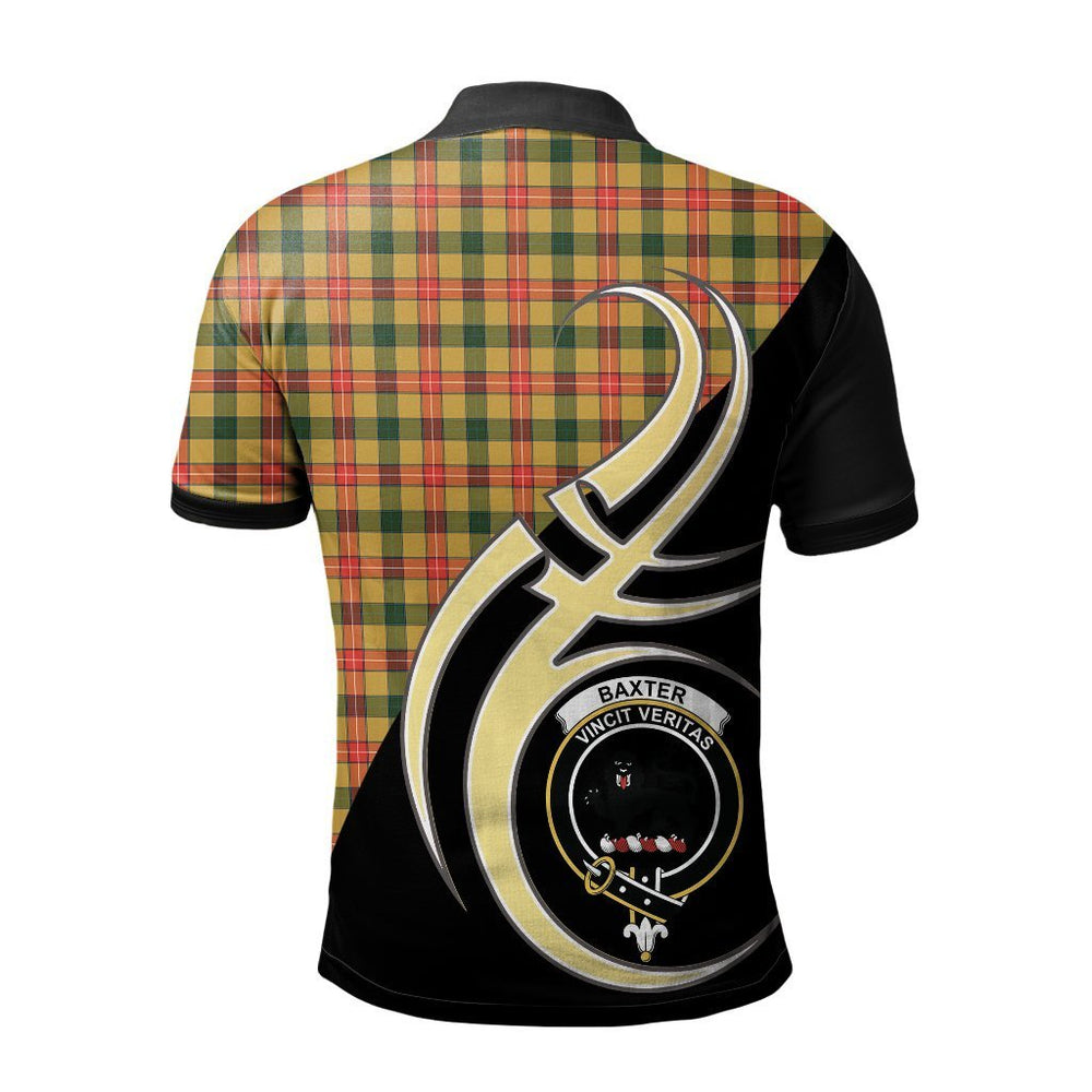 Clan Baxter Tartan Polo Shirt - Believe In Me Style FN53 Baxter Tartan Tartan Polo
