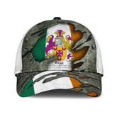 Clan Begg Coat Of Arms - Irish Family Crest Classic Cap PL73 Begg Coat Of Arms Irish Cap