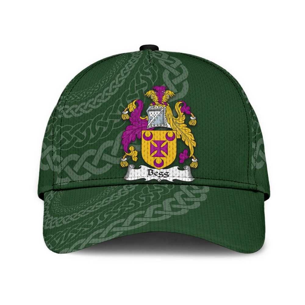 Clan Begg Coat Of Arms - Irish Family Crest St Patrick's Day Classic CapTB69 Classic Cap - Begg Coat Of Arms St Patrick's Day Classic Cap Irish Cap