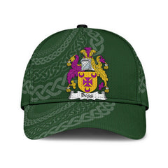 Clan Begg Coat Of Arms - Irish Family Crest St Patrick's Day Classic CapTB69 Classic Cap - Begg Coat Of Arms St Patrick's Day Classic Cap Irish Cap