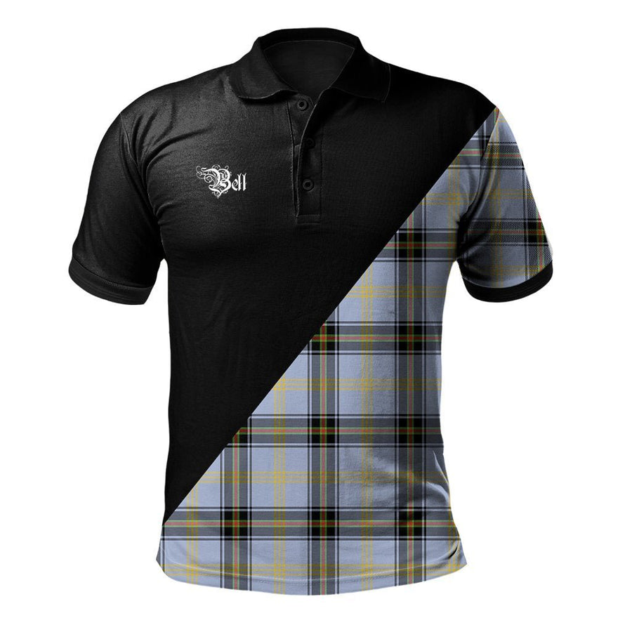 Clan Bell of the Borders Clan - Military Polo Shirt VE83 Bell of the Borders Tartan Tartan Polo