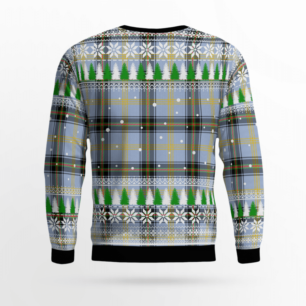 Clan Bell of the Borders Tartan Christmas Ugly Sweater OS12 Bell of the Borders Tartan Tartan Ugly Sweater