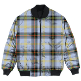Clan Bell of the Borders Tartan Clan Bomber Jacket LH49 Bell of the Borders Tartan Tartan Bomber Jacket