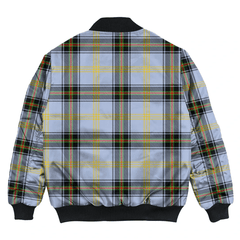 Clan Bell of the Borders Tartan Clan Bomber Jacket LH49 Bell of the Borders Tartan Tartan Bomber Jacket