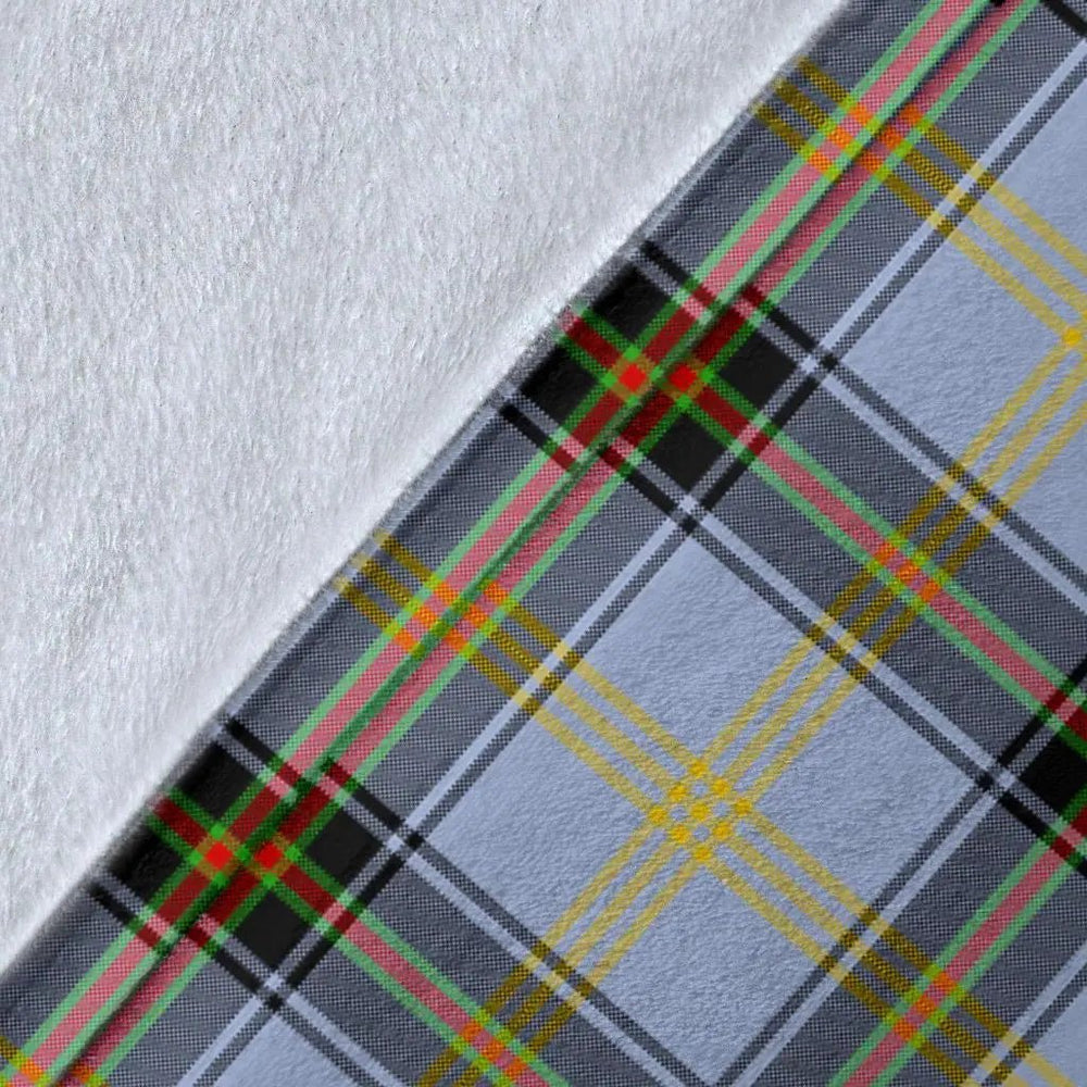 Clan Bell of the Borders Tartan Crest Blanket Wave Style IZ23 Clan Bell Tartan Today