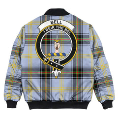 Clan Bell of the Borders Tartan Crest Bomber Jacket AK31 Bell of the Borders Tartan Tartan Bomber Jacket