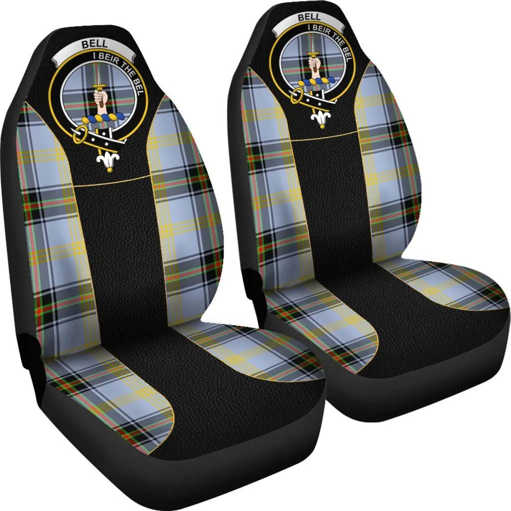 Clan Bell of the Borders Tartan Crest Car Seat Cover  - Special VersionCO24 Clan Bell Tartan Today
