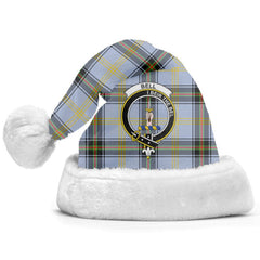 Clan Bell of the Borders Tartan Crest Christmas Santa Hat AC40 Bell of the Borders Tartan Tartan Santa Hat