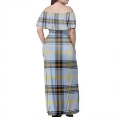 Clan Bell Of The Borders Tartan Hawaii Dress EH62 Clan Bell Tartan Hawaii Dress