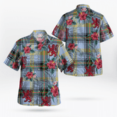 Clan Bell of the Borders Tartan Scottish Lion Hawaiian Shirt TD54 Bell of the Borders Tartan Tartan Hawaii Shirt