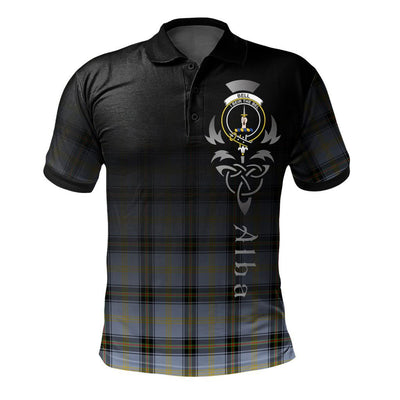 Clan Bell Tartan Polo Shirt - Alba Celtic Style