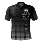 Clan Bell Tartan Polo Shirt - Alba Celtic Style VB36 Bell Tartan Tartan Polo