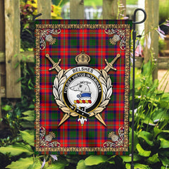 Clan Belshes Tartan Crest Garden Flag - Celtic Thistle UL51 Clan Belshes Tartan Today