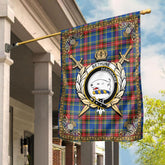 Clan Bethune Modern Tartan Crest Garden Flag - Celtic Thistle LI44 Clan Bethune Tartan Today